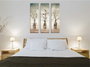 Wallity CU12 Lienzo Decorativo Multicolor (3 Piezas)